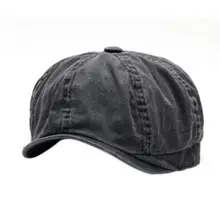 ZW модная восьмиугольная кепка берет для новорожденного осенние и зимние мужские шапки Ретро плоская кепка boina плоская кепка для женщин и мужчин