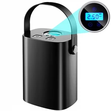 Цифровой шинный насос постоянного тока 12 вольт автомобильный портативный воздушный компрессор насос 150 фунтов/кв. дюйм автомобильный воздушный компрессор для автомобилей мотоциклов велосипедов