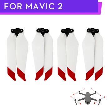 

4pcs DJI Mavic 2 Pro Zoom Propeller Quick-Release Folding Blade Noise Reduction Low-Noise Props for DJI Mavic 2