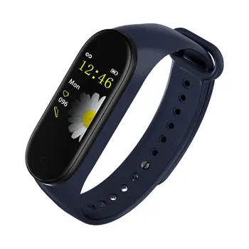 

M4W Smart Bracelet 4 Fitness Tracker Heart Rate Blood Monitor Smart Wristband Activity Tracking Steps Burning Calories