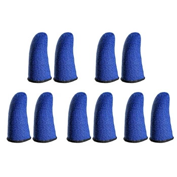 

5 Pair Finger Sleeve Anti-sweat Handheld Game Professional E-sports For PUBG Mobile And Arena Of Valor Thumb Sleeve Anti-skid