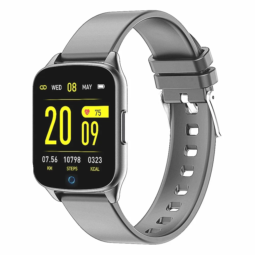 

Smart Watch Lokmat KW17 Fitness Watches Heart Rate Monitor Blood Pressure Blood Oxygen Measurement for Ios Android Phone