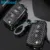 Углеродное Волокно ABS Чехол для Ключей автомобиля VW Volkswagen Polo Golf 4 5 6 7 T5 Passat B6 B5 Skoda Octavia A5 A7 Seat Leon Ibiza Ateca