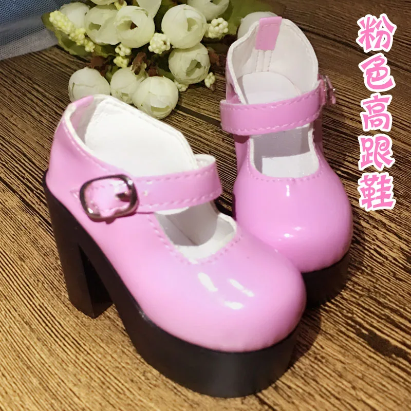 Allaosify/кукольная обувь BJD/SD 60 см; кукольные сапоги на высоком каблуке; кожаная обувь