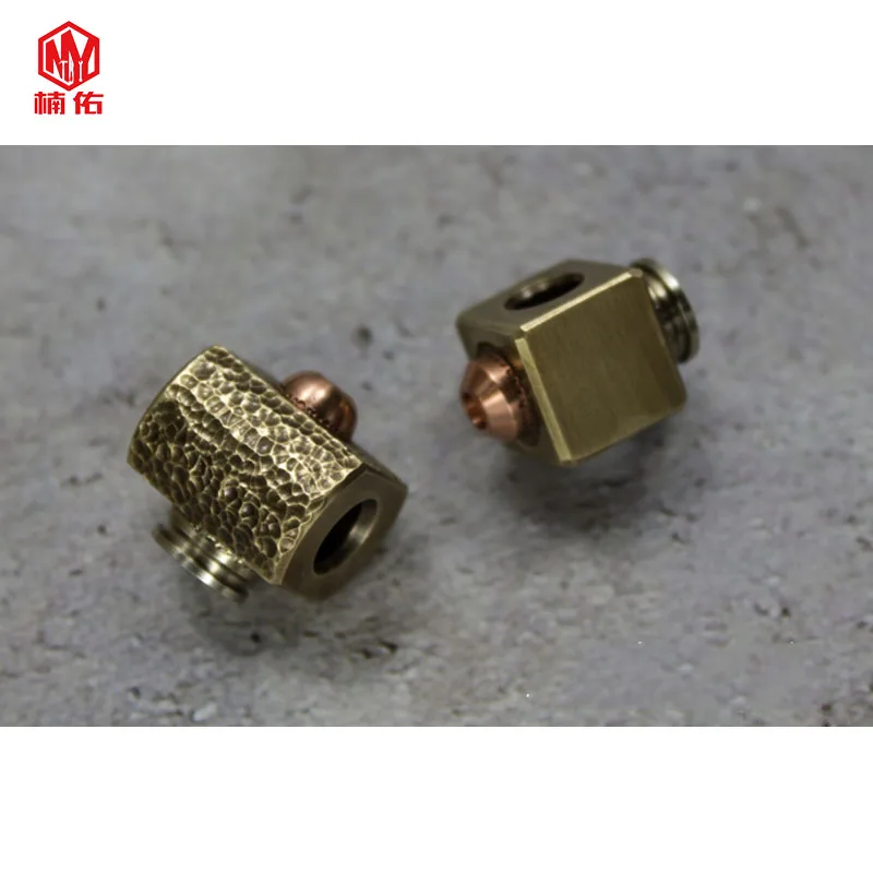 Ferramenta de Bronze Lidar com Chaveiro Faca Contas Cordão Faça Você Mesmo Paracord Material Fazendo Pingente Edc 6 Edc ferramenta de bronze faca contas cordão