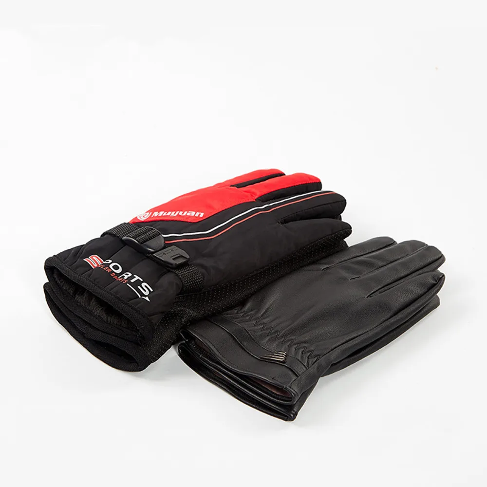 Перчатки для велоспорта с сенсорным экраном, ветрозащитные спортивные перчатки для мужчин и женщин, зимние перчатки для бега, уличные спортивные перчатки, теплые, Прямая поставка