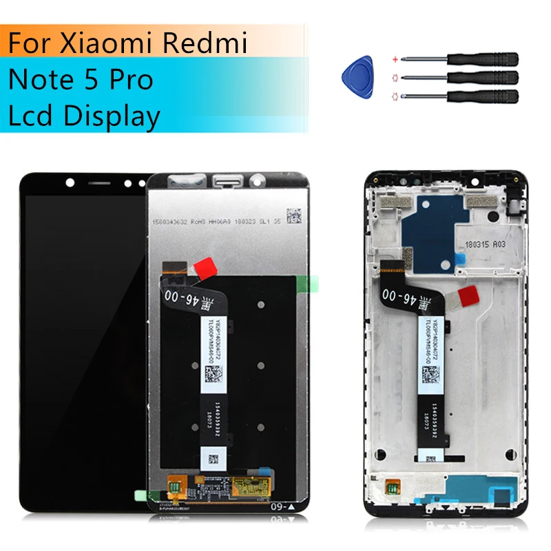 Для Xiaomi Redmi Hinweis 5 ЖК-дисплей + сенсорный экран Neue дигитайзер monage Ersatz Bildschirm для Note5