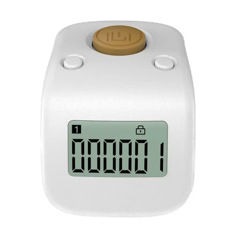 

Digital LCD Finger Ring Tally Counter 6Digit Buddha beads Prayer Counter Clicker