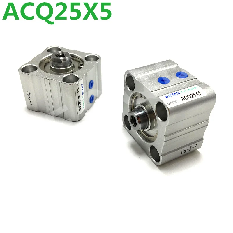 ACQ25X5 ACQ25X10 ACQ25X15 ACQ25X20 ACQ25X25 ACQ25X30 ACQ25X35 ACQ25X40 ACQ25X45 ACQ25X50 AIRTAC тонкий цилиндр ACQ25 ACQ серия |
