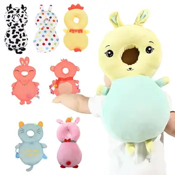 

Cute Animal Baby Breathable Head Pillow Protection Infant Toddler Sleep Positioner Anti Fall Crawling Walking Cushion