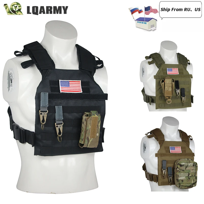 Военный тактический жилет для страйкбола охотничьи жилеты Molle переноски пластин
