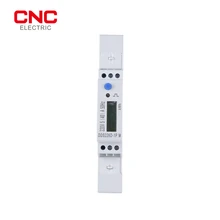 CNC DDS226D 1P M LCD 50/60Hz monophasé Din rail Compteur D'énergie 40A 45A 110V 120V 220V 230V 240V 2000 imp/kWh 