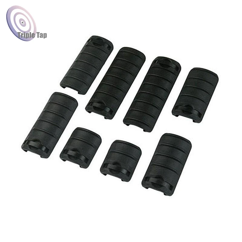 

8pcs/set Handguard Panel Ribbed 20mm Picatinny/weaver RaiL Covers For KAC Picatinny Rifle Polymer Airsoft Accessories