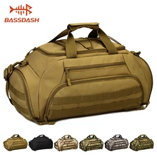 Bassdash тактический рюкзак-трансформер, сумка на плечо, водоотталкивающая, для путешествий, спорта, спортзала, спортивная сумка, 35Л, 45л