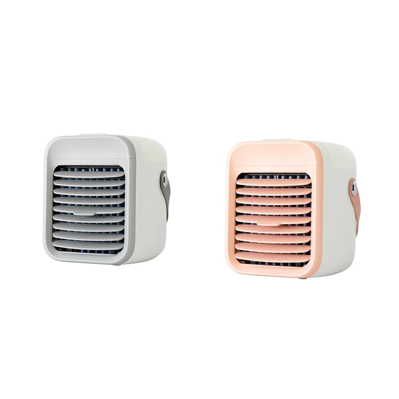 

USB Portable Air Conditioner Air Cooler Humidifier Purifier 7 Color LED Lamp Cooling Fan