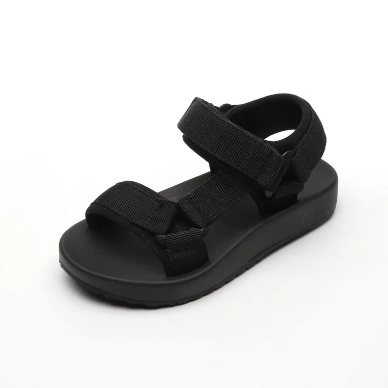 Kid Shoes Summer Style Children Sandals Girls Princess Breath Light  Shoes Kids Flat Sandals Baby Girls Roman Easy Hook Shoes
