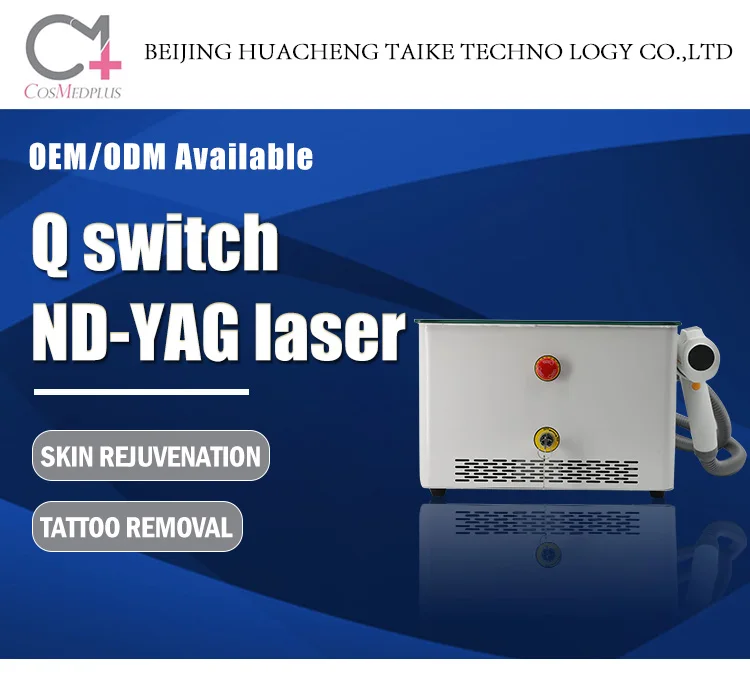 Top level beijing best sell sapphire and ruby q switched picosecond nd yag laser eyebrow tattoo eyeline removal