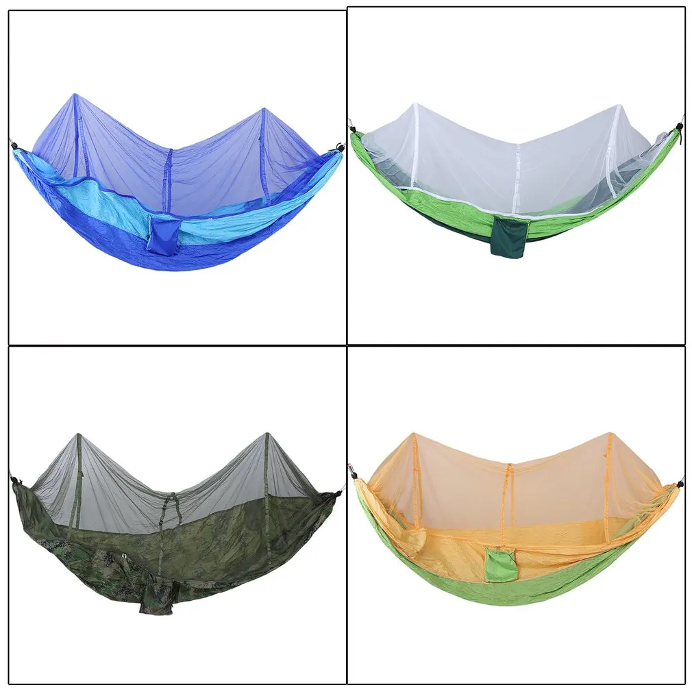 260x130 см портативная легкая палатка из парашютной ткани для походов, кемпинга, сна, гамак, подвесная кровать с москитной сеткой