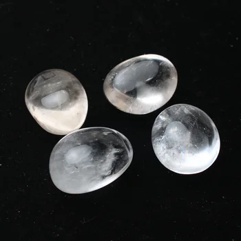 

As Hung Natural Plain Water Crystal Play Crystal Original Stone Ellipse Massage Hand Paper Men And Women Fund Crystal Ornaments