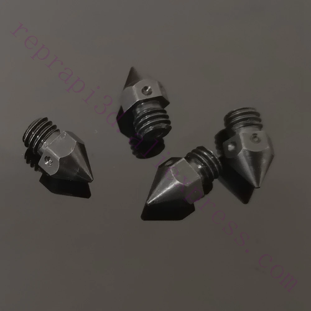 2x Sharp MK8 закаленный инструмент стальная насадка 0 4 F/ MK Micro Swiss Creality CR 10 Ender 3 Ender4 CraftBot