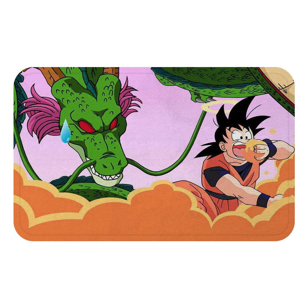 Аниме Жемчуг дракона Вегета Сон Гоку Saiyan коврик для ванной ковер декоративный Противоскользящий коврик комната автомобиль пол барная подложка домашний декор для дверей подарок