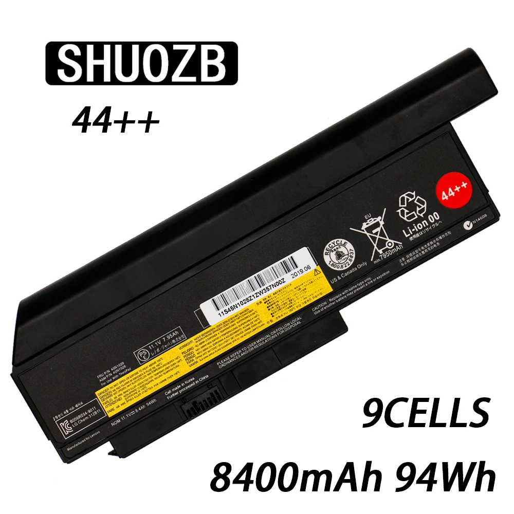Аккумулятор для ноутбука Lenovo Thinkpad X220 X220I X220S X230 X230I 45N1172 45N1022 45N1024 45N1025 45N1028 45N1029 9