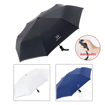 

Automatic Umbrella Protective 8 Bones 3 Folding Large Folding Umbrella Strong 8 Bones 3 Folding Rain Umbrellas