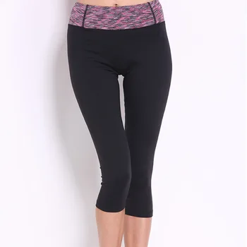 

High-quality Summer Quick-drying Fitness lady Seven-minute Pants Women's Professional s Slim Running Tight s Pants leggings