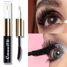 

CmaaDu Mascara 2 In 1 Waterproof Cosmetic Eyelash Extension Mascara with Growth Enhancer Serum for Makeup