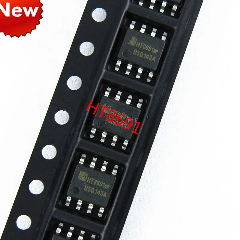 Amplificador de Audio clase D, Chip IC HT8691SP SOP-8 7WAB/D, HT8691