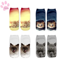 1 пар/уп. носков, плюшевые коралловые флисовые Носки, женские забавные носки без пятки, хлопковые носки с когтями кошки, милые толстые теплые носки для сна