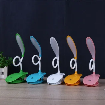 

LED Desk Lamp Clamp Gooseneck Clip Light Portable Lightweight for Reading Study Room L5 #4