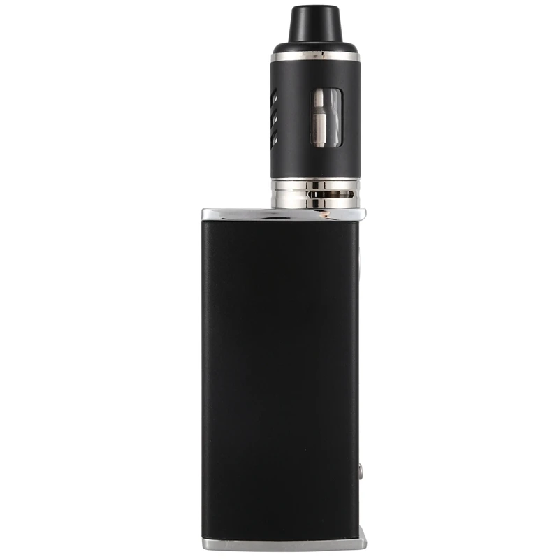 2 шт электронная сигарета 80 Вт регулируемый Vape Mod Box Kit 2200Mah 0.3Ohm 3 мл бак электронная сигарета большой дым атомайзер вейпер(черный и