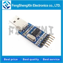 Pl2303 usb para rs232 ttl conversor módulo adaptador com capa à prova de poeira pl2303hx para arduino