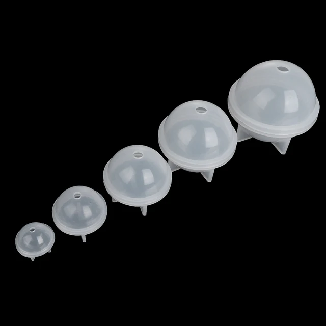 Gömb Penész Diy Golyó Szilikon Átlátszó A Sütemény Gyanta Kézműves Ékszerek Készítéséhez - Image 6