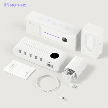 

2020 New Smart UV Toothbrush Holder Toothpaste Dispenser air Drying Temperature Cleaner Shaver Socket Dental Care Wall Mount