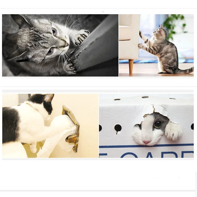 Kitten Cat Scratcher Pet Supplies Cat Toy Cat Scratching Board Pet New Grinder Wear-resistant Scratched Square Cardboard