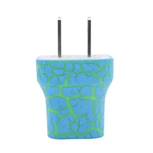 Зарядное устройство для телефона, настенный адаптер, универсальный светодиодный адаптер питания, светящийся usb-разъем GDeals