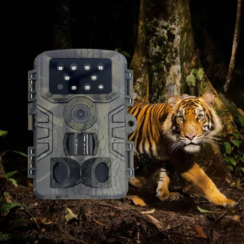 

1080P HD 30fps Hunting Trail Camera Wildlife Camera Night Vision Motion Activated Outdoor Trail Trigger Wildlife Scouting Camera