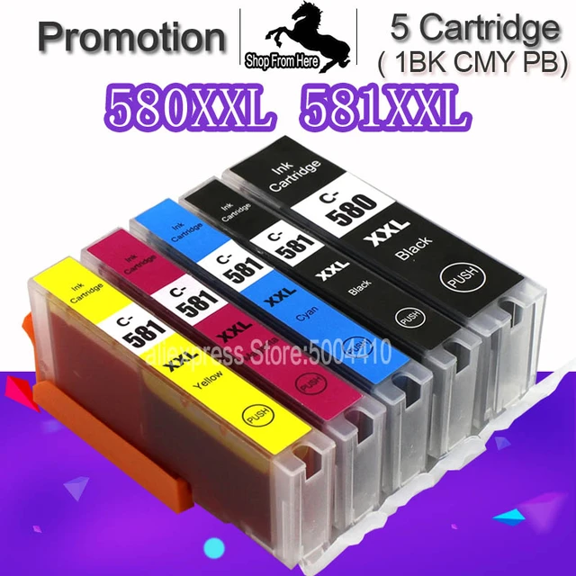 Cartridges 580XXL 581XXL Ink Cartridges for Canon India