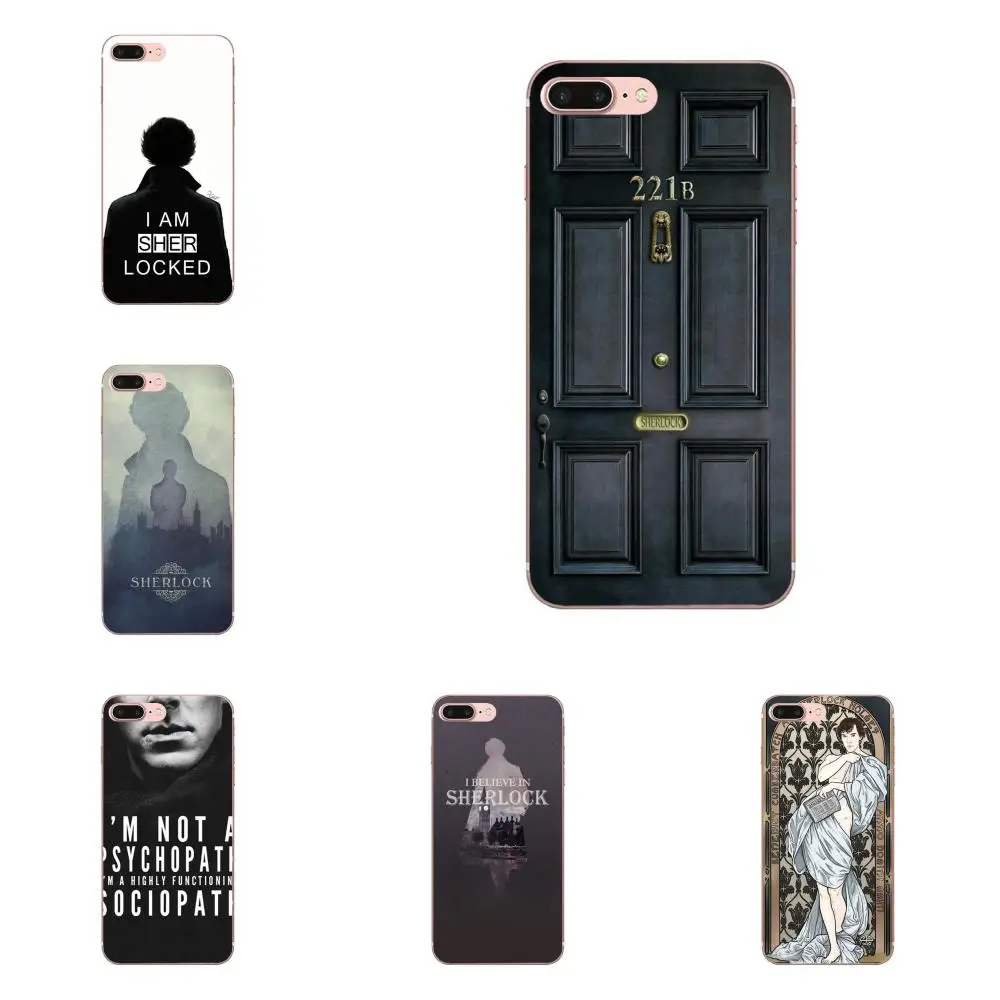 Чехол из ТПУ I Am Sherlock Holmes Top для Xiaomi Redmi Mi 4 7A 9T K20 CC9 CC9e Note 7 9 Y3 SE Pro Prime Go Play | Мобильные