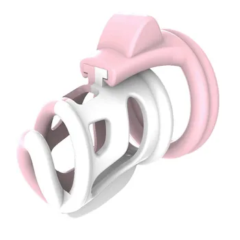 

2019 New Fashion Color Vent Hole Design Male Chastity Device La Color B