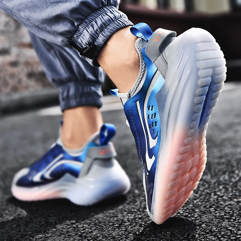 

2021New Fashion Running Shoes For Men Breathable Sneakers Outdoor Reflective Mens Athletic Sport Jogging Shoes Zapatillas Hombre