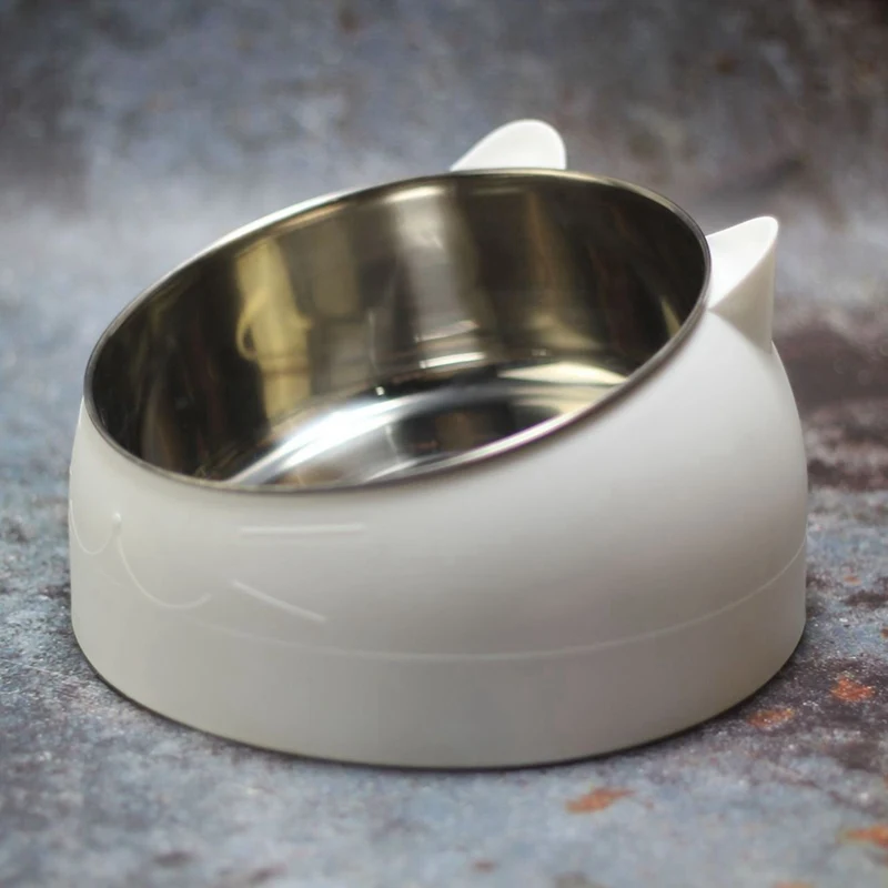 

Non-slip Dog Feeder Cats Bowls With Raised Stand Hoopet Automatic Water Feeder Bowl Cat Kitten Drinking Fountain Food Dish