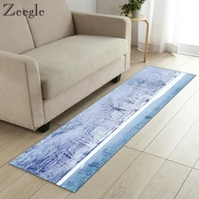 Zeegle ковер для кухни из микрофибры с принтом, ковер для гостиной, современный ковер для детской комнаты, коврик для игр, прикроватный коврик для ног
