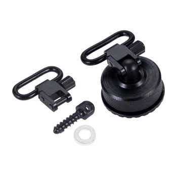 

Hunting Shooting Buttstock Sling Swivels Stud Base Kit Magazine Cap Adapter For Remington Model 1100 12G 1'' QD Separation Studs