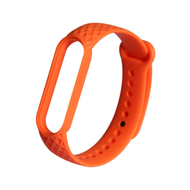 for Xiaomi Band 6 5 4 3 Strap Replacement Wristband MiBand 6 5 Wristband TPU Rhombus Strap for xiaomi Mi Band 5 6 strap