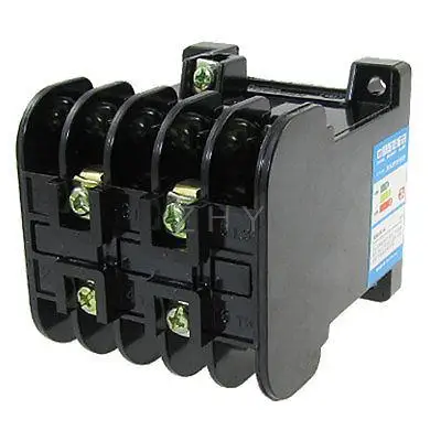 

Motor Control AC Contactor 10A Ie 380V Coil 3 Poles 2NO 2NC CJT1-10