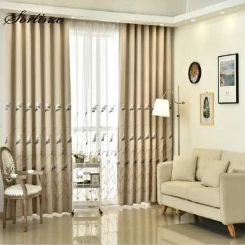 

Bedroom Window Curtains Blackout Ready Made Living Room Door Cotton Linen Embroidered Reed Curtain Tulle Korean Pastoral Drapes