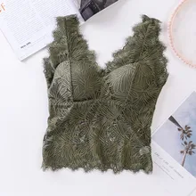 Красивые кружевные топы на бретельках, нижнее белье, сексуальный жилет, сексуальные кружевные топики для женщин, обернутая грудь